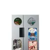 Imán para Refrigerador de Arena Movediza Acrílico Personalizado Creativo 3D Souvenirs Culturales y Creativos Periféricos Impresión a Color Ciudad de Turismo Cultural Pegatinas Magnéticas