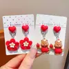 Pendientes de Clip para Niñas con Acabado de Alta Gama, Lindos Pendientes de Dibujos Animados de Pony Estilo Princesa para Niñas, No Requieren Perforación, No Lastiman los Oídos
