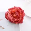 Nova Cabeça de Rosa Fresca e Doce Adereços para Fotografia de Casamento Decoração de Casa ao Ar Livre Cabeça de Flor Flor