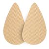 Pegatinas antideslizantes para suelas de zapatos de tacón alto, alfombrilla antideslizante resistente al desgaste con absorción de sonido y ondulación de agua, pegatinas protectoras autoadhesivas que absorben los impactos para la suela.