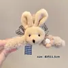 Pin de Peluche, Lindo Pin de Tiburón Peludo, Pin para el Cabello de Oso Otoño e Invierno para Mujer, Nuevo Estilo 2025 Pin para la Parte Posterior de la Cabeza Tocado