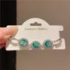 ¡Pulsera apilada de diamantes de colores! Pulsera de calabaza con circonita chapada en oro real, joyería de diseño niche estilo ins coreano para mujer