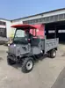 Vehículo de transporte agrícola de tracción en las cuatro ruedas para huertos de montaña, capaz de subir colinas y autodescargable, vehículo de transporte agrícola de tracción de carga de cuatro ruedas propulsado por diésel