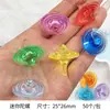 Nuevo Mini Colorido Cristal Transparente Conejo Manualidades DIY Hecho a Mano Decorativo Adornos de Escritorio Fabricante Mayorista