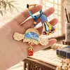 Nuevo Adorno colgante de brocado para llave de canción accesorio para coche bolsa colgante pequeño sombrero Zhuangyuan Gaokao regalo pequeño de la suerte