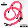 Cordón para teléfono móvil transfronterizo cruzado ajustable para colgar del cuello 8 mm cuerda antipérdida cadena para teléfono móvil junta bandolera venta al por mayor de fábrica