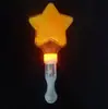 Venta al por mayor de fábrica LED estrella de cinco puntas barra fluorescente barra luminosa estrella barra intermitente apoyo para conciertos LOGO de producción