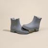 Estoque Pronto Transfronteiriço Tpe Botas de Chuva Curtas Chelsea da Moda Botas de Chuva Femininas Botas de Água Antiderrapantes Galochas para Adultos Versátil Feminino