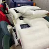 Almohada de Partículas de Látex Tailandés Caja de Regalo para Evento Almohada de Regalo de Apertura Almohada de Regalo para Ventas de Conferencias Núcleo de Almohada Protector de Cuello Transpirable