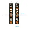Halloween Transfronterizo Segador Calavera Calabaza de Terror Feliz Halloween Pareado Festival de Fantasmas Bandera de Decoración para Porche