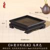Base criativa para vaso de flores quadrada simples com suporte de carga água fundo resina suporte para flores à prova de vazamento base para bacia de bonsai