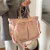 Bolsa Casual de Grande Capacidade Feminina 2025 Verão Nova Bolsa de Ombro Versátil Bolsa Tote Moderna Bolsa Transversal Pequena