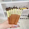 Set de brochas de maquillaje para mejillas, iluminador y ojos de ardilla con pelo de flor, Brochas de maquillaje de pelo animal Cangzhou, Brochas para difuminar sombras de ojos y maquillaje de detalle
