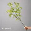 Flores artificiais em tons de verde, de haste única, para decoração de local de casamento, decoração de salão de casamento de luxo, arranjos florais de plástico