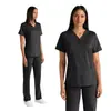 Amazon Uniforme Cirúrgico de Gola V Slim Fit para Consultores Médicos e Médicos de Clínica, Origem Transfronteiriça