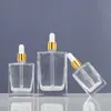 Atacado Frasco de Perfume 30ml, Grande Capacidade 100ml Múltiplas Especificações Frasco de Vidro com Rosca, Frasco Spray Cilíndrico Quadrado Plano
