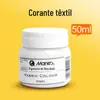 Tinta Pigmento Têxtil Marley Frasco Único 50ml para Pintar Roupas Camiseta Cor à Prova d'Água Sem Cor Graffiti DIY Tênis Pintura em Fibra