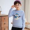 Malhas de Lã Pura de Alta Qualidade para Meninos e Meninas, Malhas Jacquard de Boneco de Neve, Malhas Cashmere para Usar por Baixo, Tops de Bebê