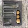 Frasco de Almacenamiento de Vidrio Bote para Té con Tapón de Bola Antipolvo, Frasco de Vidrio para Granos de Café y Frutos Secos, Frasco de Conservación Sellado en Stock