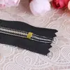 [Accesorios DIY para ropa, bolsos, zapatos y sombreros] Diente de oro metálico No. Falda con cremallera oculta en la cola, selección multicolor de cremalleras