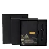 Cuaderno de Oficina Estilo Chino Tamaño A5 con Hebilla Metálica y Logo Impreso, Cuaderno de Registro de Estudio Simple para Negocios al por Mayor