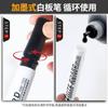 Bolígrafo de pizarra blanca con tinta borrable, bolígrafo de punta grande, bolígrafo de pizarra de punta gruesa para profesores de oficina, bolígrafo marcador negro y rojo
