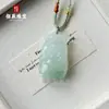 Colgante Verde Tianshan Colgante de Dibujos Animados de los Doce Zodíacos Hebilla de Paz Colgante en Blanco Colgante de Jade Collar de Jade Colgante de Jade