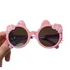 Nuevas Gafas de Sol Infantiles con Lazo de Gato Gafas de Sol para Bebé Niña Dibujos Animados Lindos Protección Solar Moda Gafas para Foto