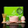 Juego de Té Cerámico Estilo Japonés con Pitorro Batidor de Té al por Mayor Tazón para Matcha Tazón para Matcha con Pitorro Caja de Color