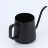 Aço Inoxidável 304 Cafeteira de Mão Pote de Orelha para Pendurar Pote de Bico Longo Pote de Bico Pequeno Pote de Mão Teflon Pote de Mão