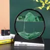 Adornos de Pintura de Arena Movediza 3D, Pintura de Paisaje, Obra de Arte de Reloj de Arena, Pintura Decorativa para Escritorio de Sala de Estar y Oficina, Regalo Creativo de Cumpleaños