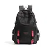 Mochila de Nylon Estampada Casual 2026 com Acabamento de Alto Padrão para Alunas do Ensino Fundamental II e Médio, Adequada para o Dia a Dia e Viagens