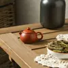 Mini Bule de Zisha Bule com Alça Ultra-Pequena Bule de Bolso Animal de Estimação de Chá Portátil Adorável Ornamento de Animal de Estimação de Chá Cerâmico