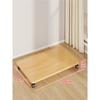 Base de caixa de armazenamento móvel Fit Box Storage Board com polia Suporte Bandeja com roda Piso Rack de armazenamento doméstico