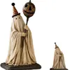 Figura de Fantasma Vintage Iluminada Transfronteriza Adorno de Lámpara de Fantasma Brillante Retro de Halloween