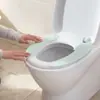 Impressão pode ser cortada e colada adesivos eletrostáticos para vaso sanitário podem ser lavados repetidamente almofada para assento de vaso sanitário de banheiro almofada atacado