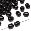 Cuentas de azufaifo de agujero recto de imitación de jade de vidrio, cuentas sueltas hechas a mano, pulsera casera, collar, material de cuentas, accesorios de joyería