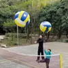 Juguete Inflable Grande de Voleibol para Niños de Jardín de Infancia, Espesado Base Agua Gigante de Playa para Padres e Hijos, Voleibol Exterior