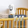 Equipo de Monitoreo de Seguridad Soporte para Monitor de Bebé Soporte de Silicona para Monitoreo de Cuna Soporte para Ventilador de Bebé