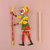 Frete Grátis Brinquedos de Marionetes de Sombra de Madeira Jornada ao Oeste Marionete Sun Wukong Brinquedos de Marionetes de Sombra Nostálgicos Tradicionais Marionete de Sombra Cultural e Criativo