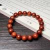 Material de Barro de Sangre de Pollo, Pulsera Auténtica de Palo de Rosa Estrella Dorada, Cuentas de Sándalo de Sangre de Alta Densidad, Joyería de Madera para Hombres y Mujeres
