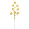Fabricantes de origen simulación oro adornos de cinco estrellas adornos de estrella de cinco puntas de Navidad enchufe Cubo de Año Nuevo Cubo de la Fortuna