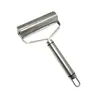 Venta Directa de Fábrica Rodillo de Acero Inoxidable de Doble Cabezal Palo de Madera para Harina Rodillo de Cocina Herramientas para Hornear