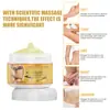 Eelhoe Crema de Masaje de Jengibre Cuerpo Piel Brazo Vientre Muslo Cuadros Crema de Cuidado para Masaje