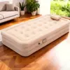 Barraca Colchão Inflável Automático Acampamento ao Ar Livre Duplo à Prova de Umidade Colchonete para Dormir Uso Doméstico Colchão Inflável para Dormir no Chão