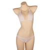 Ye zimei lingerie sexy AliExpress Hot Ice Silk maiô feminino elástico de três pontos biquíni sexy cueca