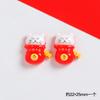 Gato de la Suerte Diversión para Niños Gel Crema Hecho a Mano DIY Casero Carcasa para Teléfono Móvil Lindo Tarjeta para el Cabello Material para Joyería Resina Accesorios