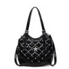 Bolso de Mano de Diamantes para Mujer 2025 Transfronterizo de Moda Tendencia Lujo Ligero Nuevo de Gran Capacidad para Viajar a Diario de Mano Cruzado Bolso Tote