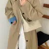 Bolso de Hombro Simple Chic Estilo Coreano 2026 Otoño/Invierno Nuevo Color Sólido Bolso de Hombro Único a la Moda Bolso Cruzado para el Trabajo y el Viaje