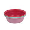 Cuenco pequeño de plástico lavabo cuenco para sopa y verduras cuenco redondo de almacenamiento cuenco pequeño cuenco de color para arte